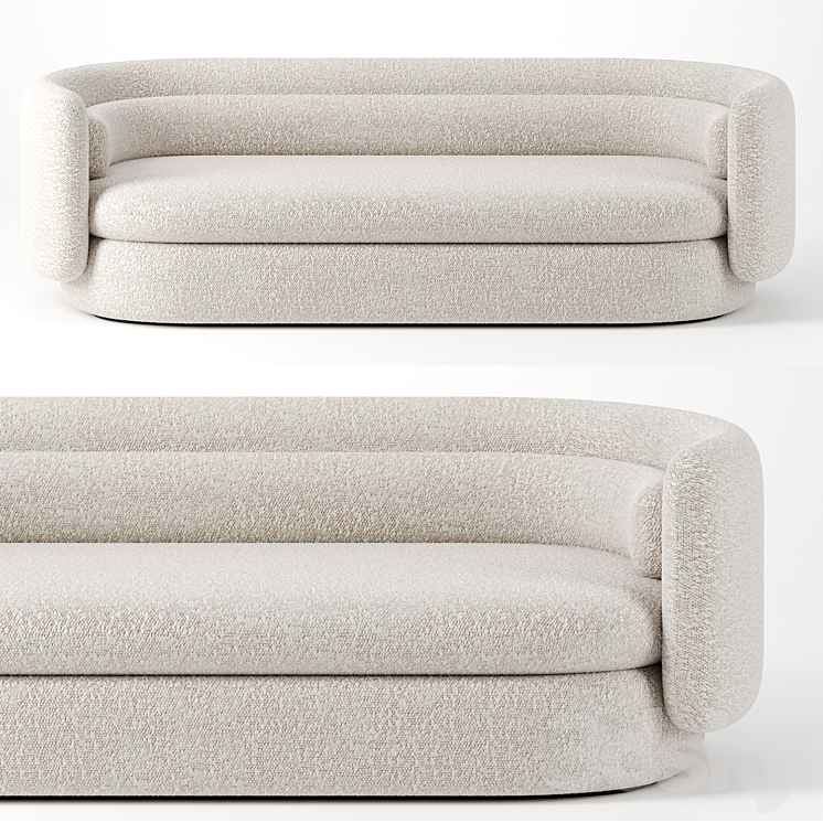 GROUP THREE SEAT SOFA PHILIPPE MALOUIN FOR SCP 