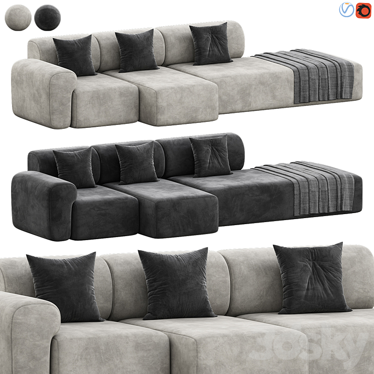 IGEA SOFA PAOLA ZANI 