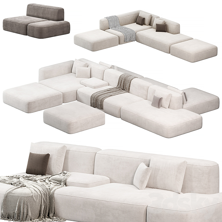 LEMA CLOUD MODULAR SOFA SET LEMAMOBILI SOFAS 