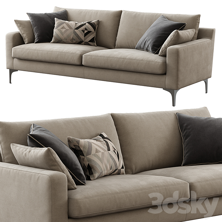 MADE MENDINI 3 SEATER SOFA 