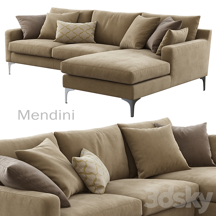 MADE MENDINI CORNER SOFA 