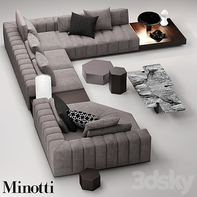 MINOTTI FREEMAN SEATING SYSTEM 