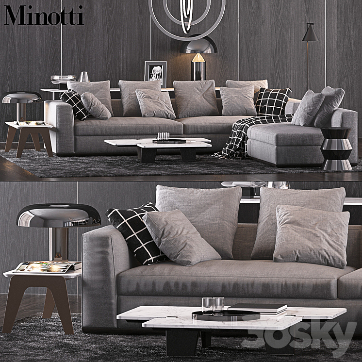 MINOTTI SET 9 