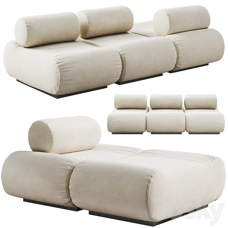 MODULAR SOFA CORBI TRIO 