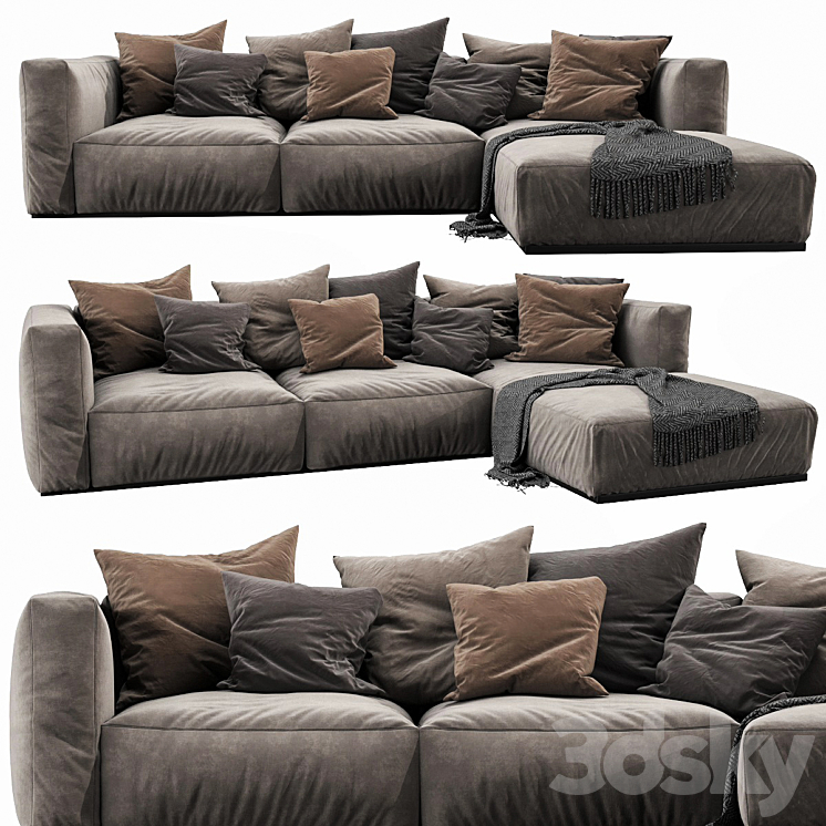POLIFORM SHANGAI CHAISE LOUNGE 