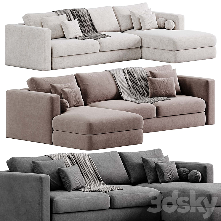 OCEANSIDE SOFA CRATEANDBARREL 