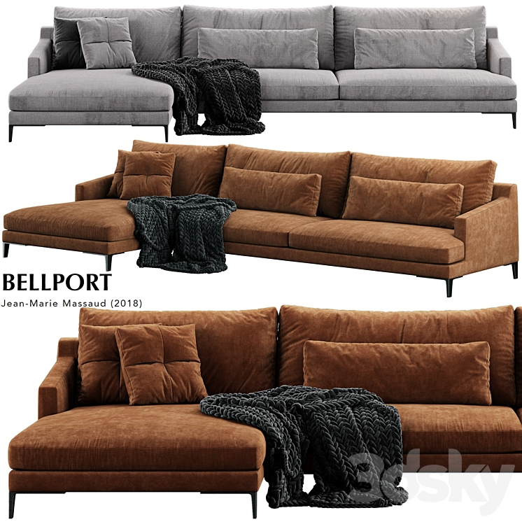 POLIFORM BELLPORT SOFA 2 