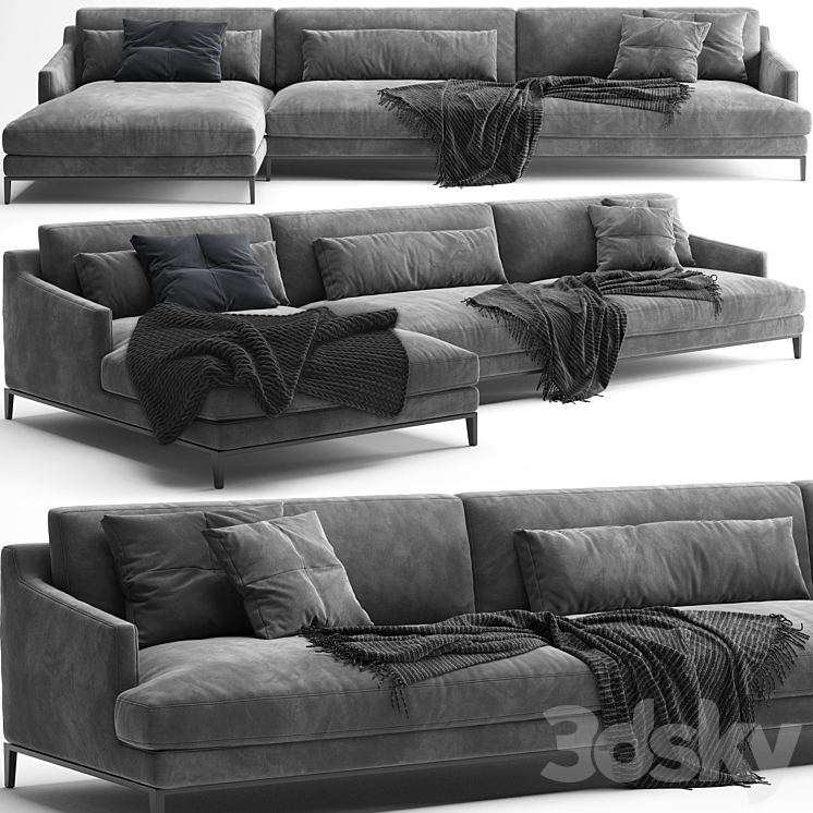 POLIFORM BELLPORT SOFA B 