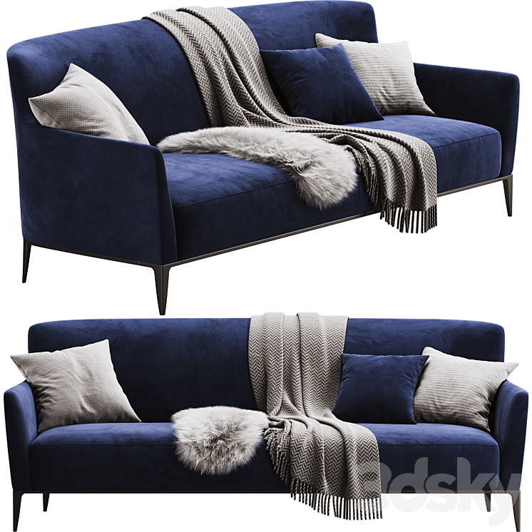 POLIFORM GENTLEMAN SOFA 220 CM 
