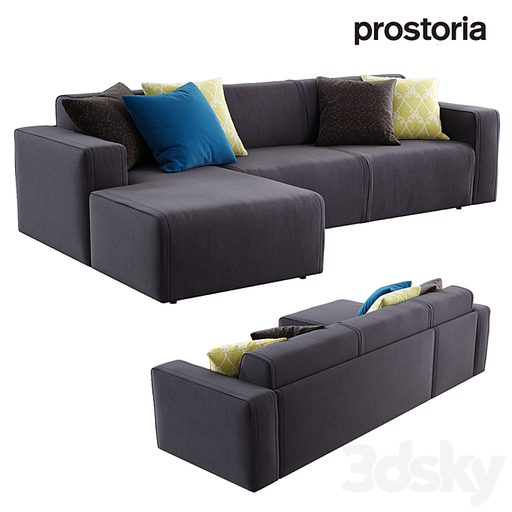 PROSTORIA LTD NIMBLE CORNER SOFA 