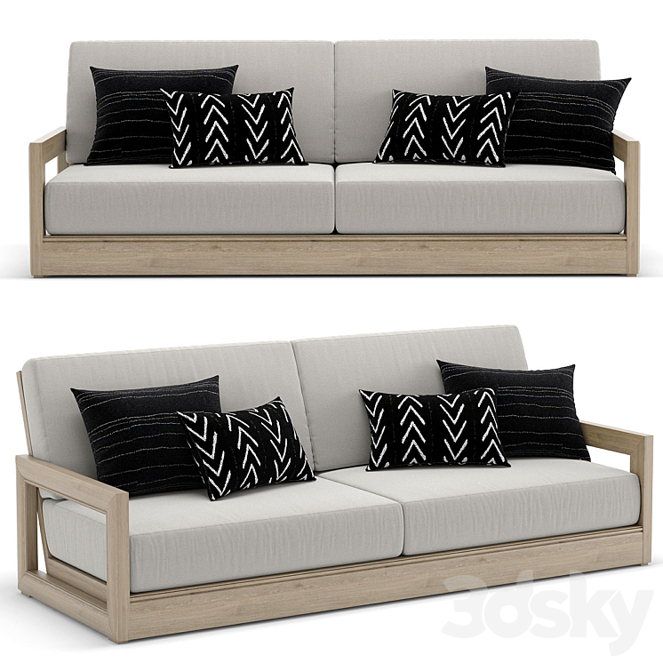 RESTORATION HARDWARE OUTDOOR COSTA SOFA 