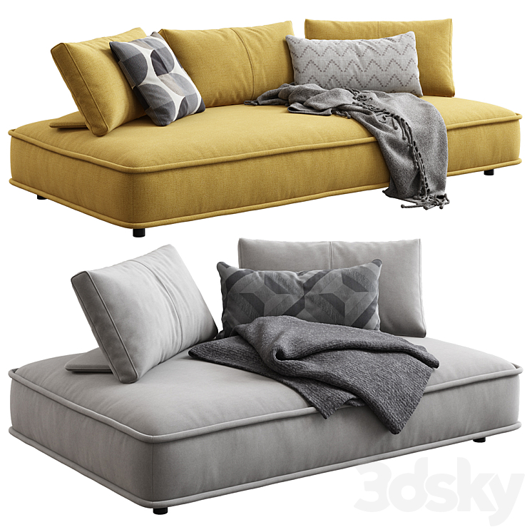ROCHE BOBOIS ESCAPADE LARGE SOFA 