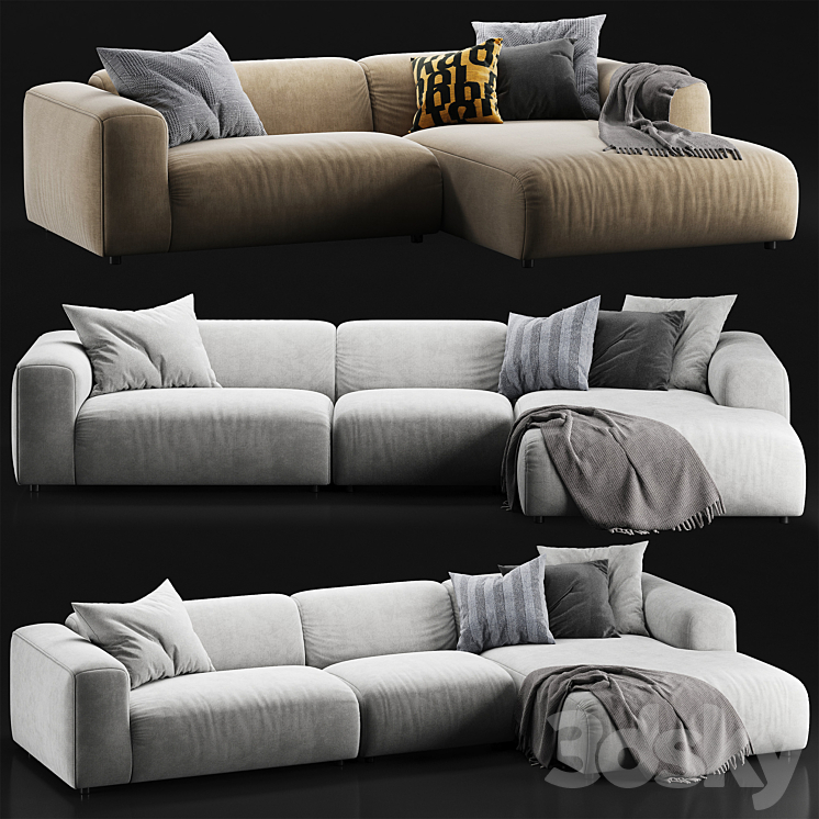 ROLF BENZ FREISTIL 187 SOFA SET 