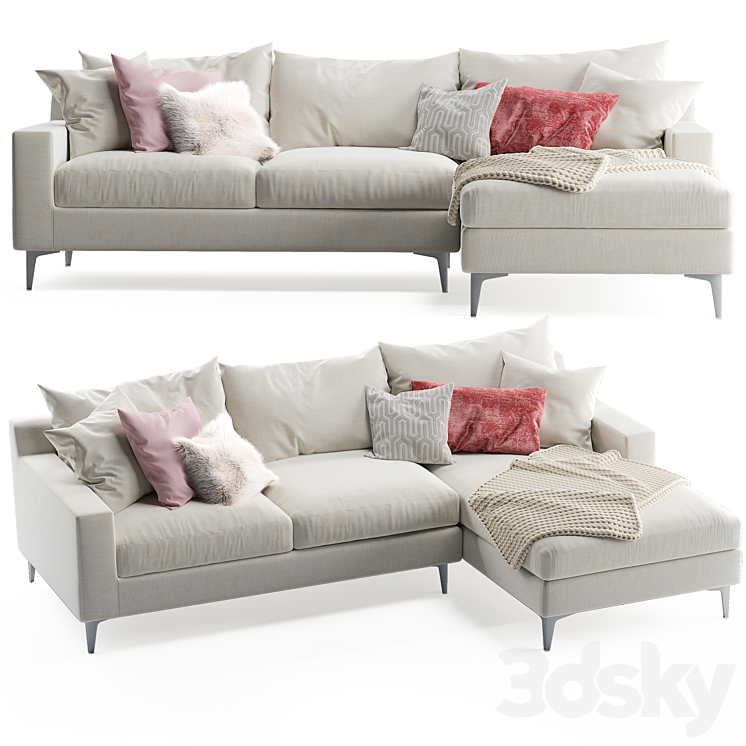 SLOAN CHAISE SOFA 