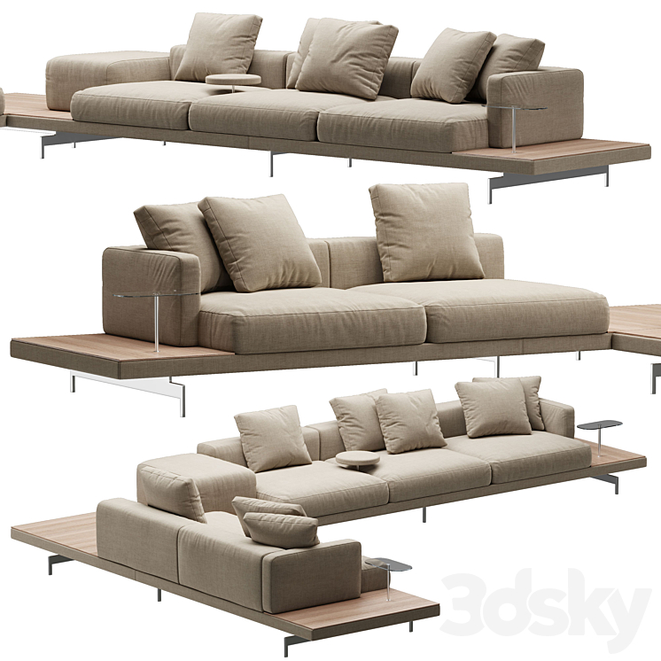 SOFA B&B ITALIA DOCK MODEL 1 