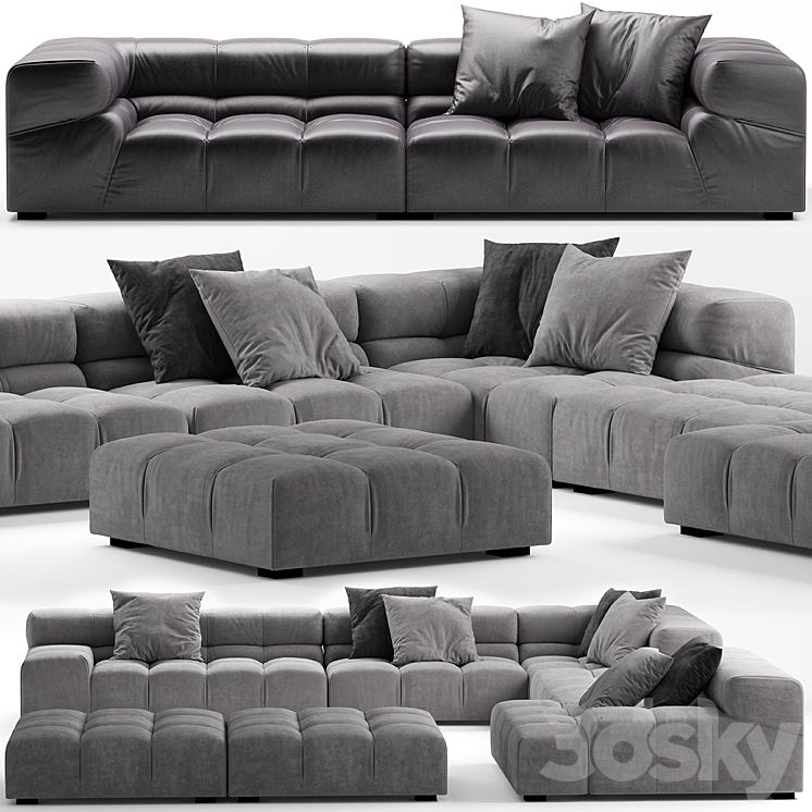 SOFA BEBITALIA TUFTY TIME LEATHER 