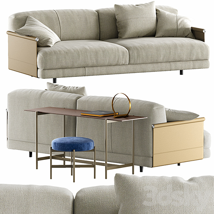 SOFA DITRE ITALIA ALTHON NIGHT AND TABLE DITRE ITALIA ERYS 
