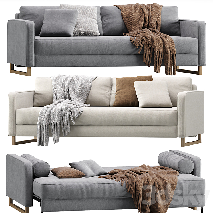 SOFA DUNST VELVET LIGHT DIVANRU SOFA DUNST 