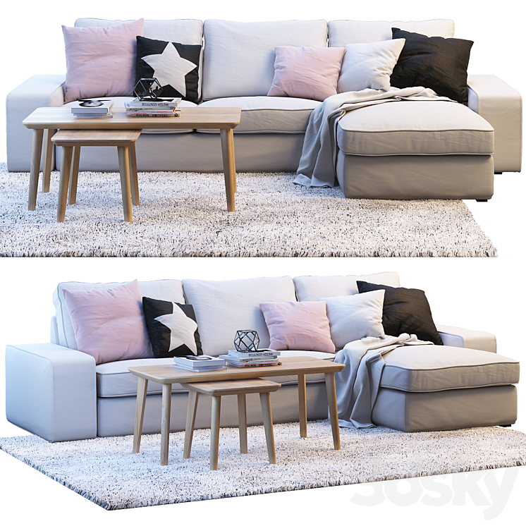 SOFA IKEA KIVIK 3 