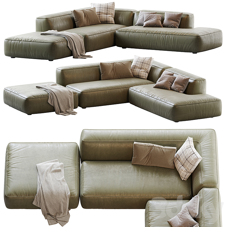 SOFA LEMA CLOUD LEATHER 