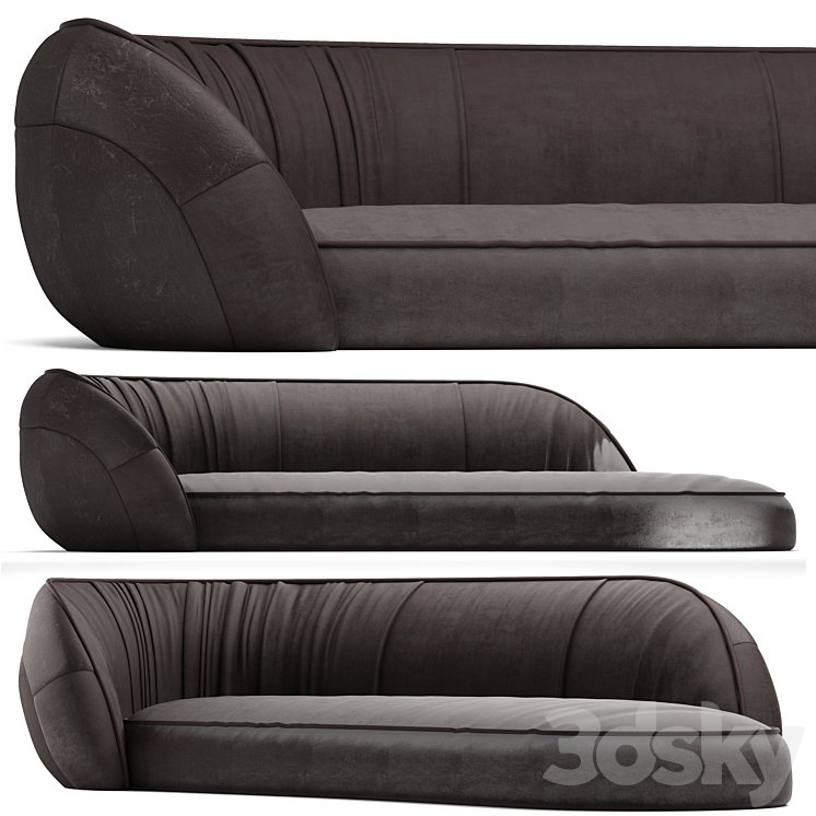 SOFA LEON BAXTER DRAGA AUREL 