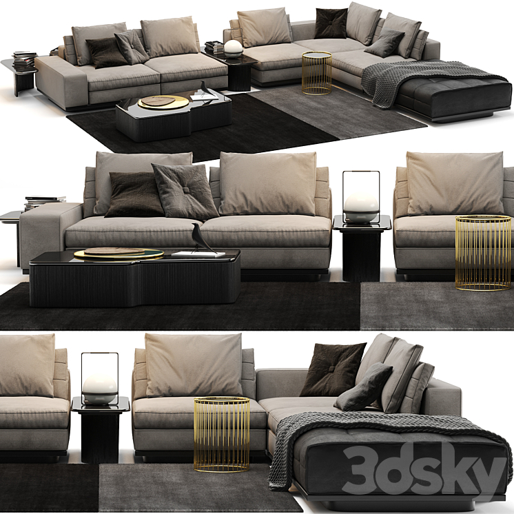 SOFA MINOTTI LAWRENCE B 