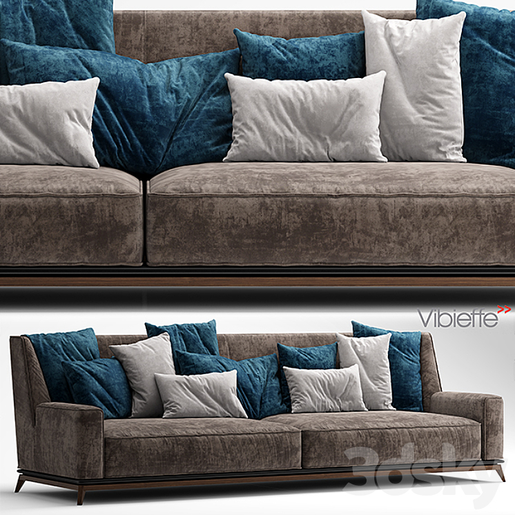 SOFA VIBIEFFE 3 SEATER SOFA OPERA 