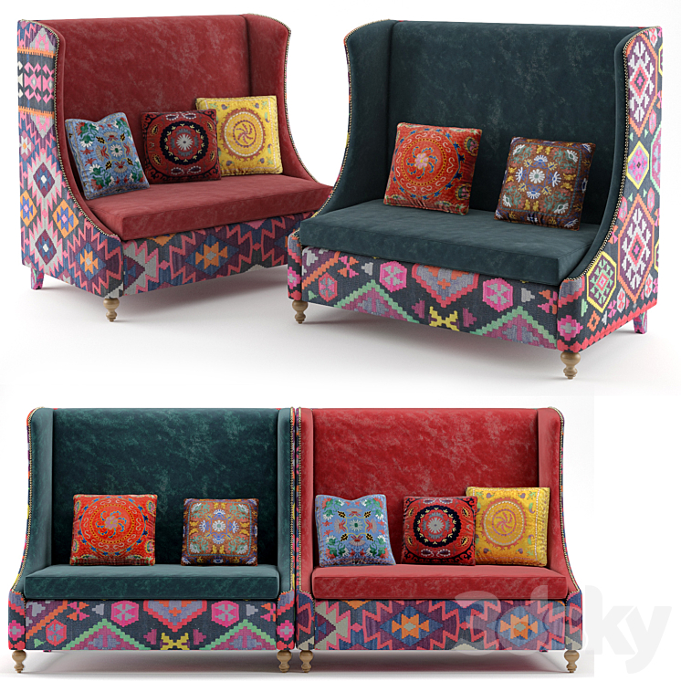 VENICE SOFA 1400X850X1350H NO PLUGIN 