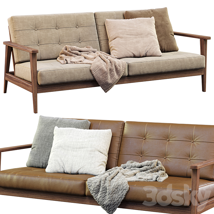 WOOD SOFA 