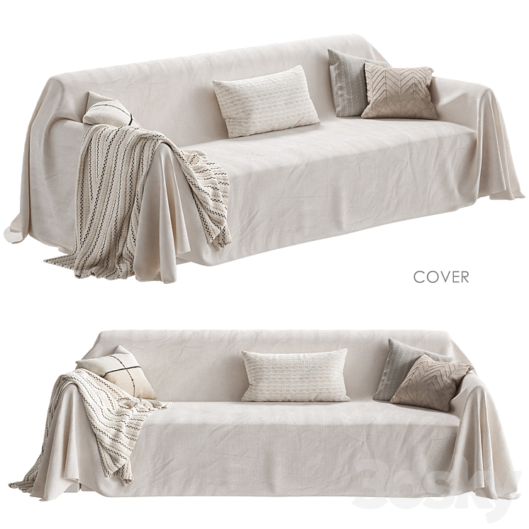 ZARA HOME SOFA COVER 