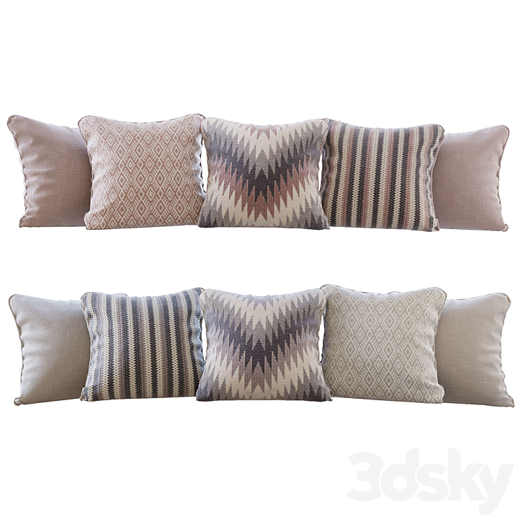 A SET OF PILLOWS ROMO 01 