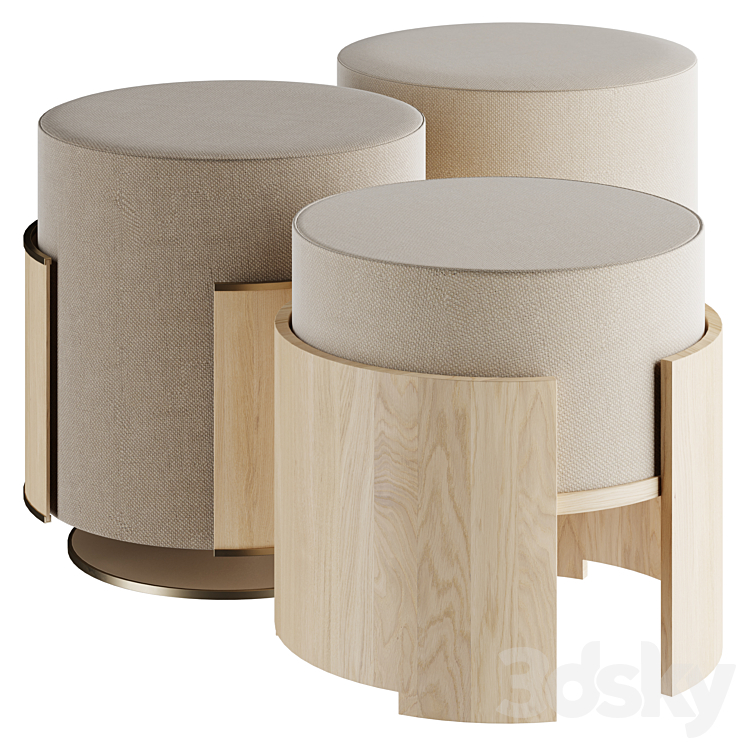 ANA ROQUE INTERIORS POUF 