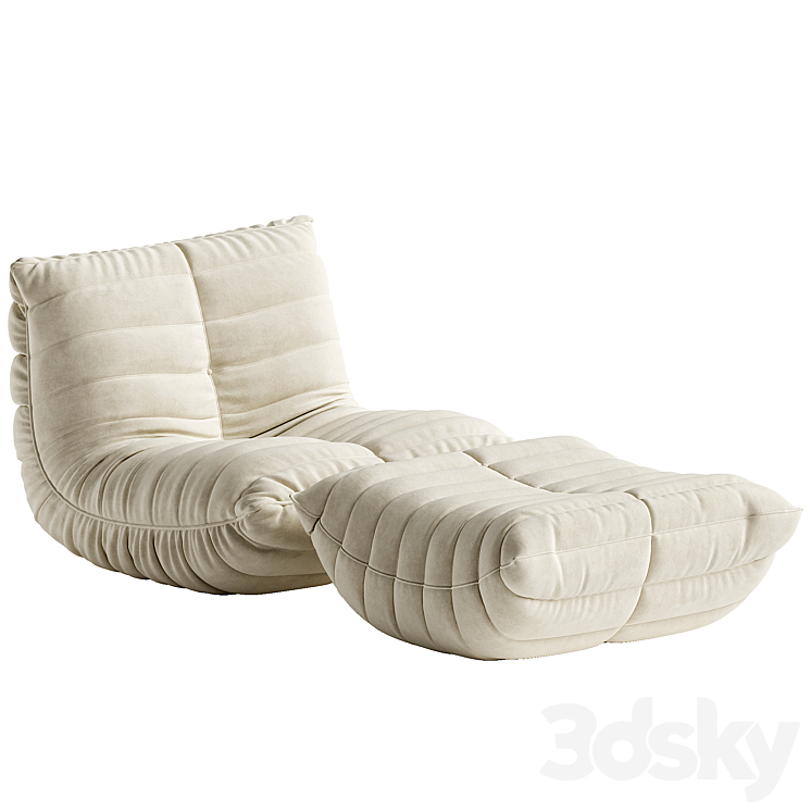 ARMLESS STANDARD BEAN BAG SET 