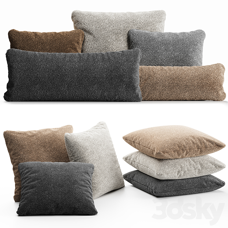 BOUCLE PILLOW SET 
