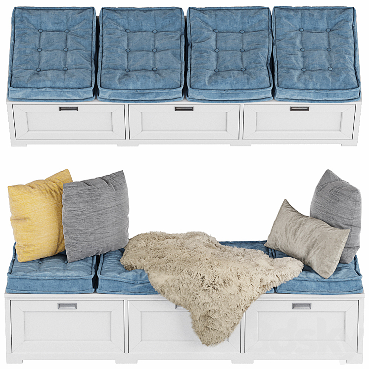 CUPBOARD WITH PILLOWS 001 