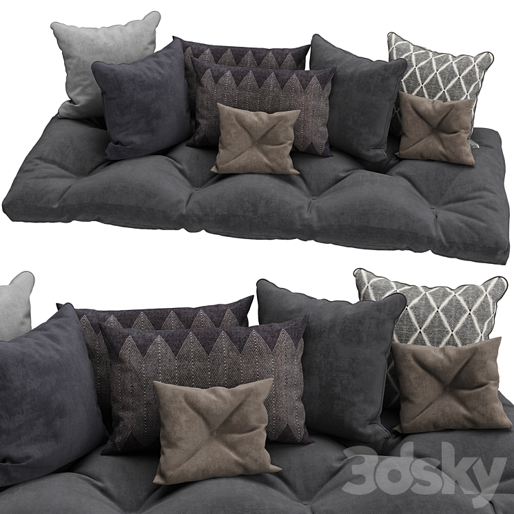 DECORATIVE PILLOWS SET 8 