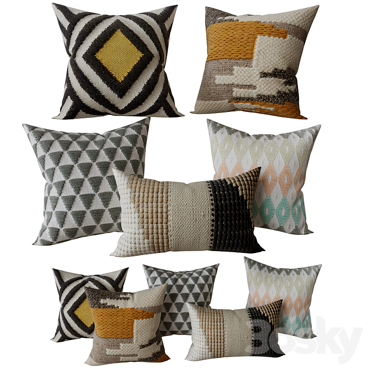 DECORATIVE SET PILLOW 4 