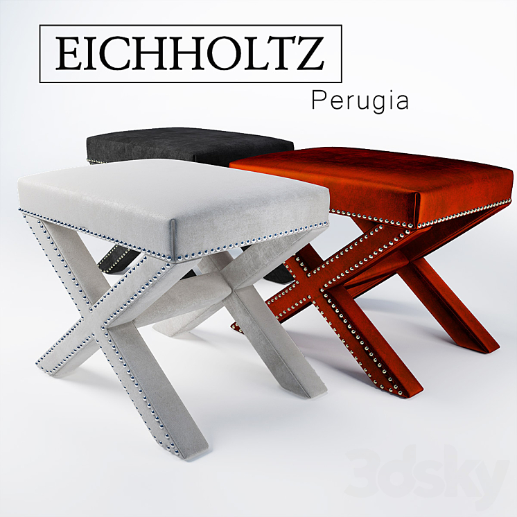 EICHHOLTZ PERUGIA STOOL 