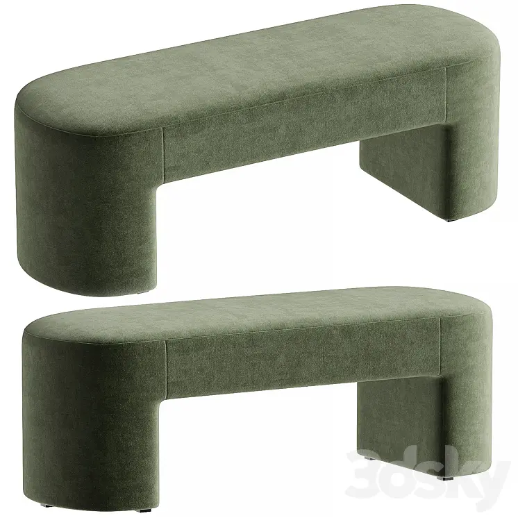 ELENA VELVET BENCH 
