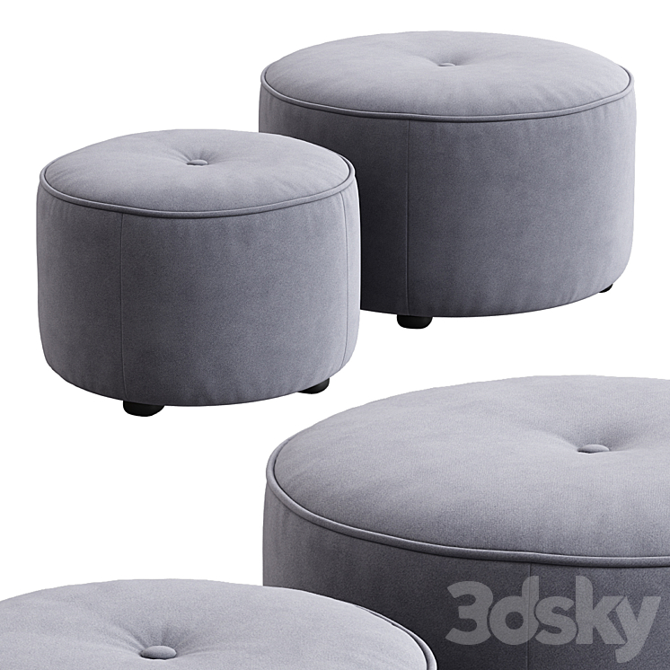 ETRO ROUND OTTOMAN 