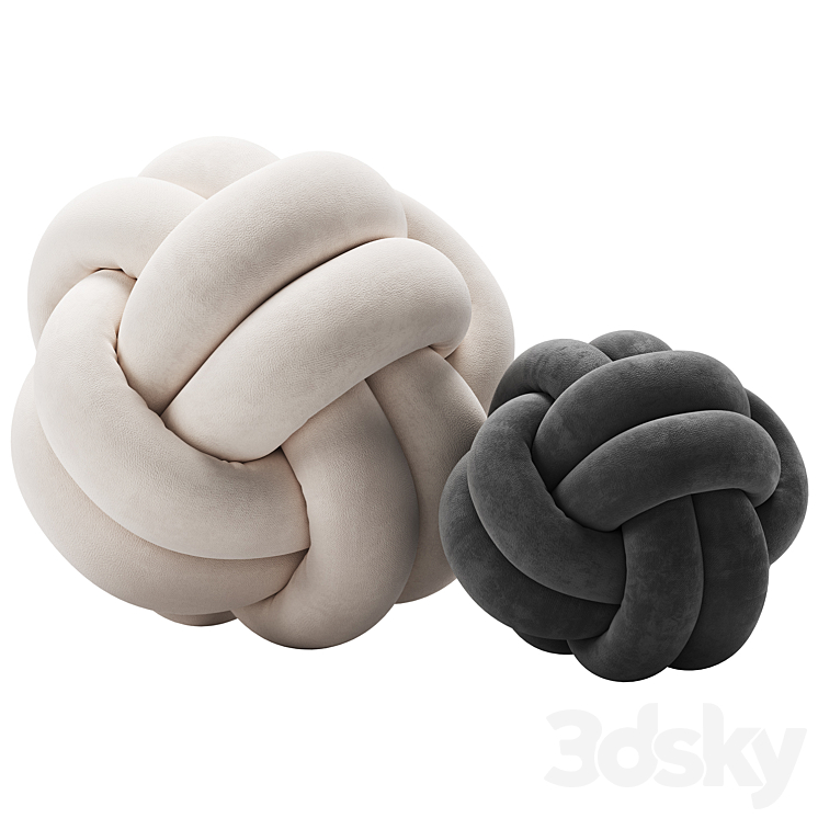 KNOT PILLOW 2 LAYERS 