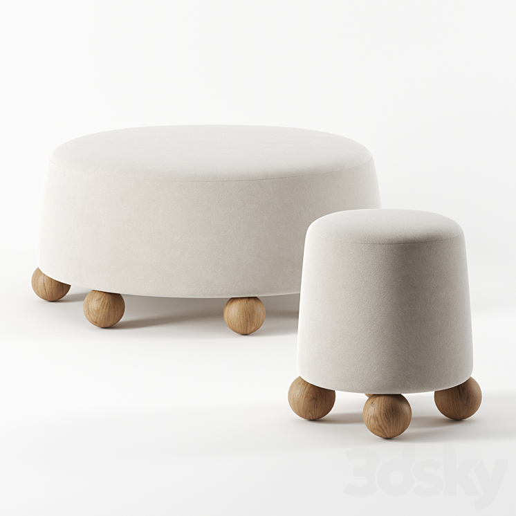 MORRO POUF KELLY WEARSTLER 