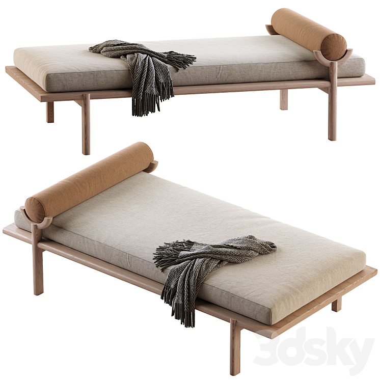 WALNUT CRESCENT LOUNGE VONNEGUT KRAFT 