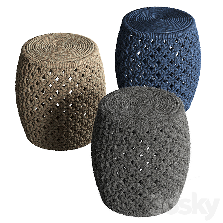 PUFFS ANGELA STOOL FROM MADEGOODS 