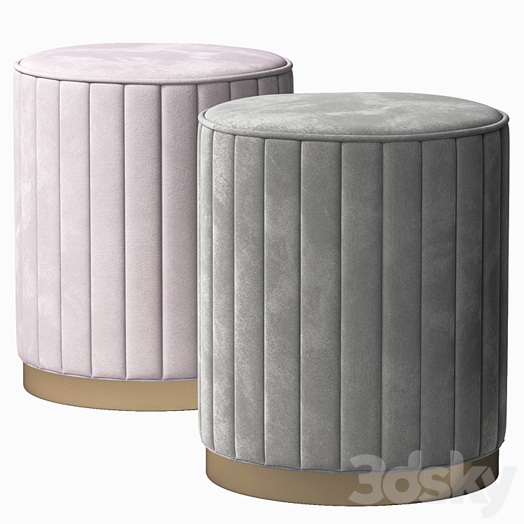 ROUND POUF 