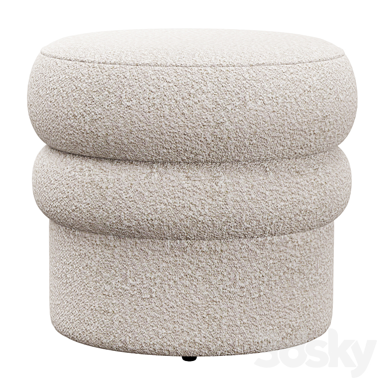 SWAGGER 20 BOUCLE STOOL KARDIEL 