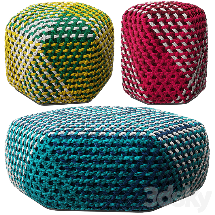 TRAMAE POUF B&B ITALIA 