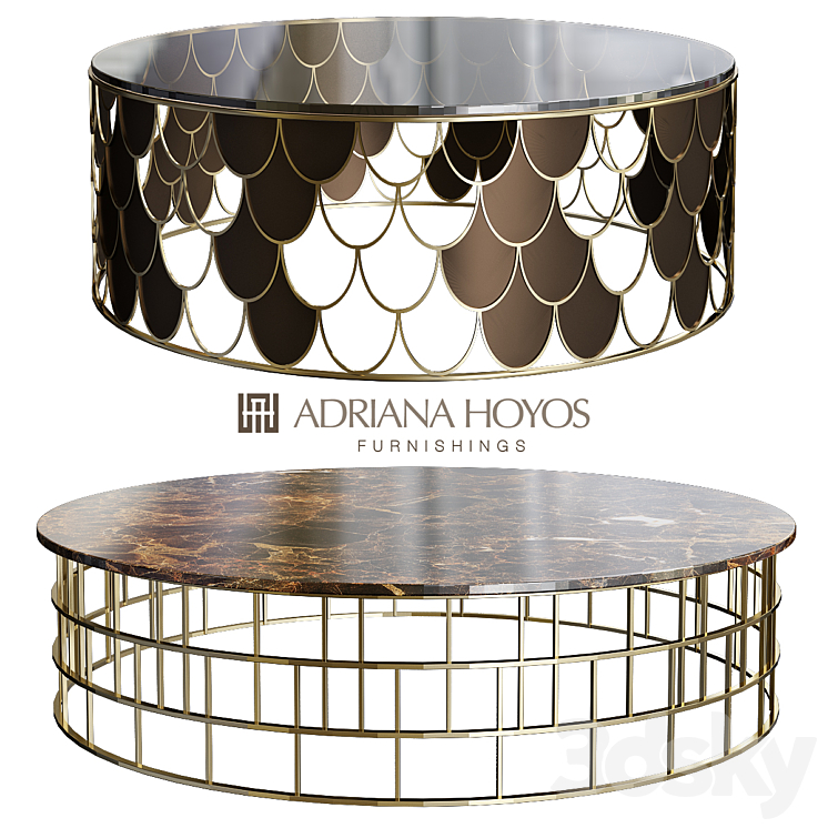 ADRIANA HOYOS BOLERO COCKTAIL TABLE 