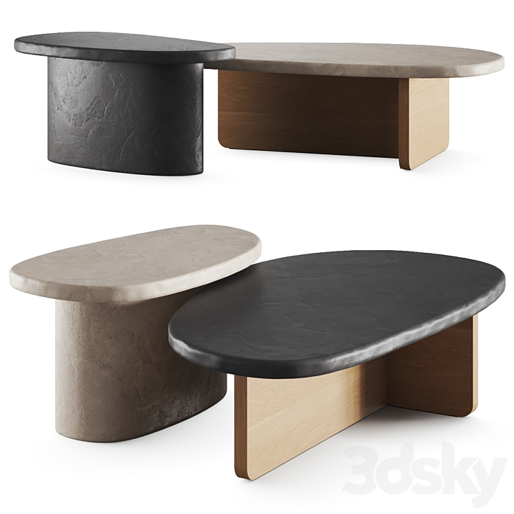 AEDAM ANTHONY MUSH COFFEE TABLES 