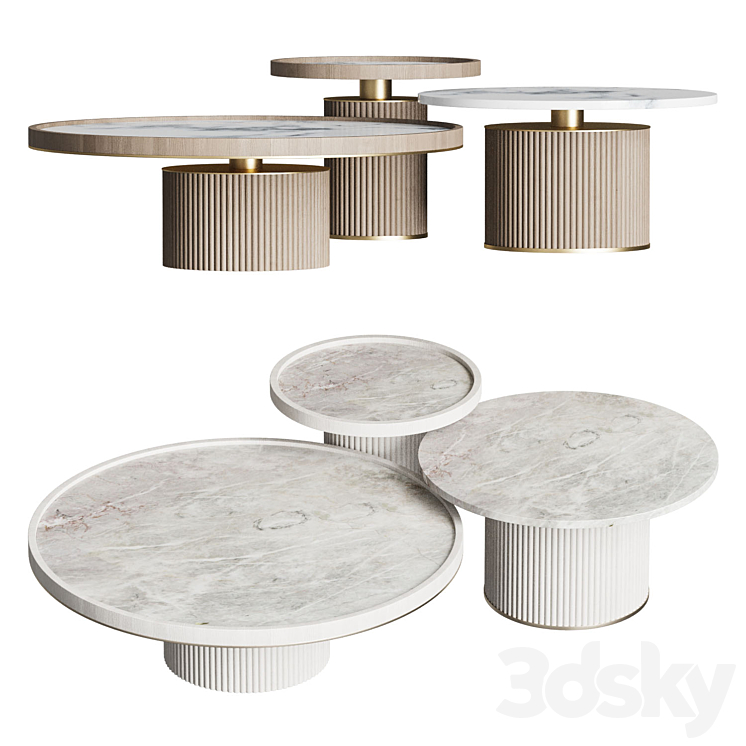 ANA ROQUE TENOR COFFEE TABLES 